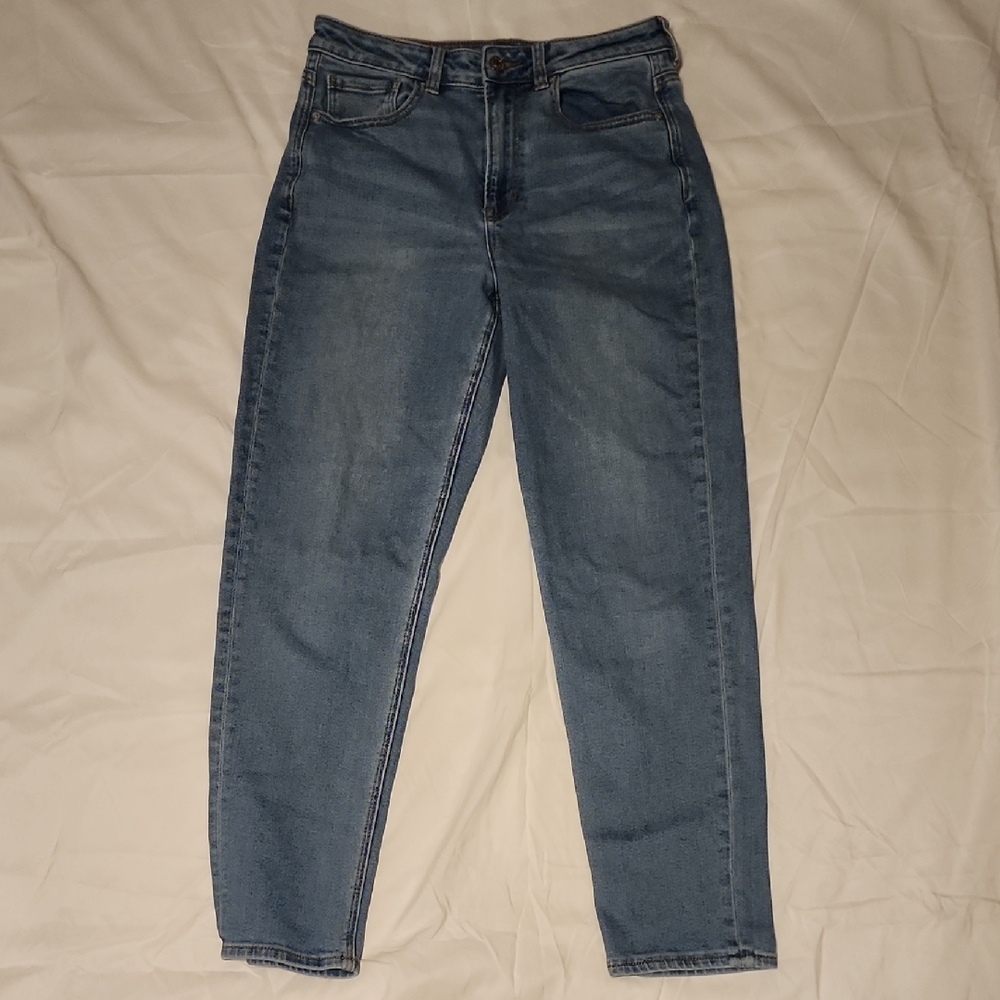 American Eagle Outfitters Light Blue Straight Leg Jeans